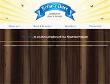 Tablet Screenshot of briansbestgf.com